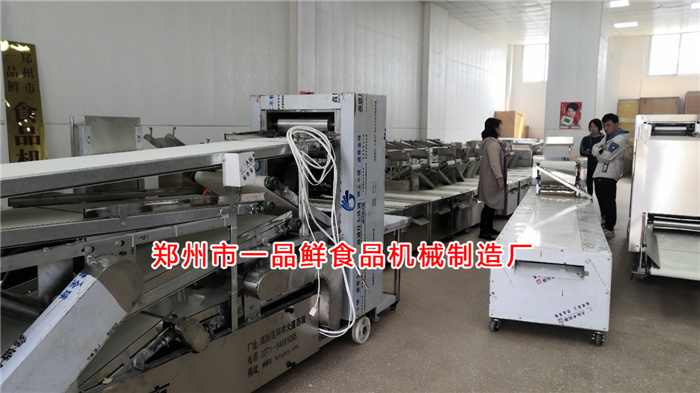 客戶考察一品鮮燴面機 客戶考察一品鮮燴面機